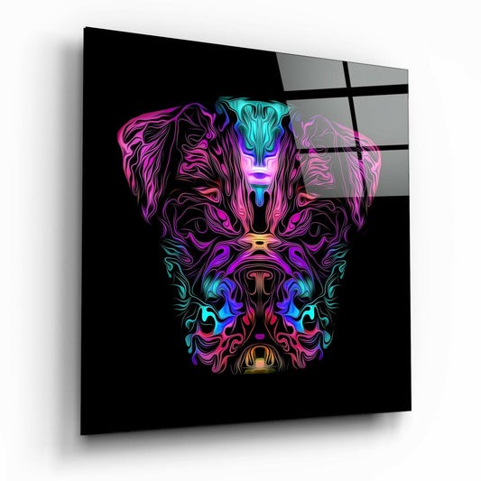 Insigneart USA Insigneart USA Angry Dog Glass Wall Art
