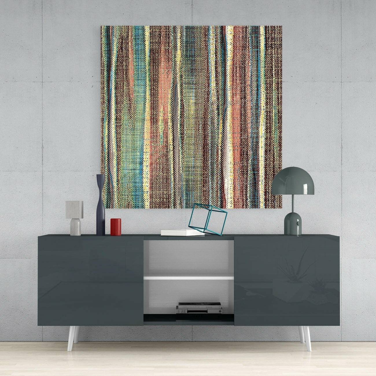 Insigneart USA Insigneart USA Ethnic Pattern Glass Wall Art