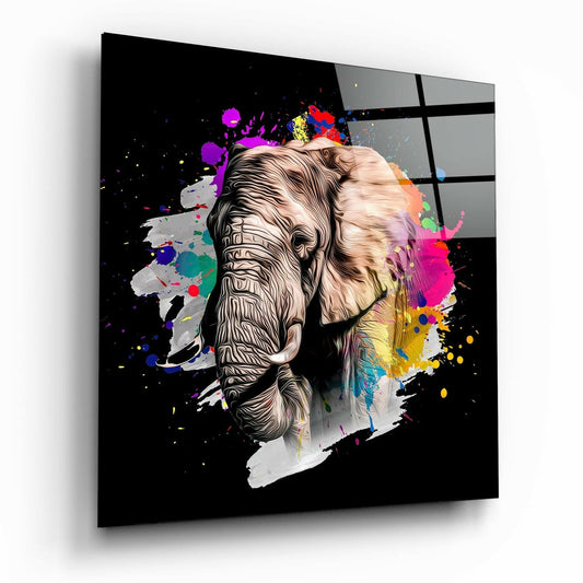 Insigneart USA Insigneart USA Elephant Glass Wall Art