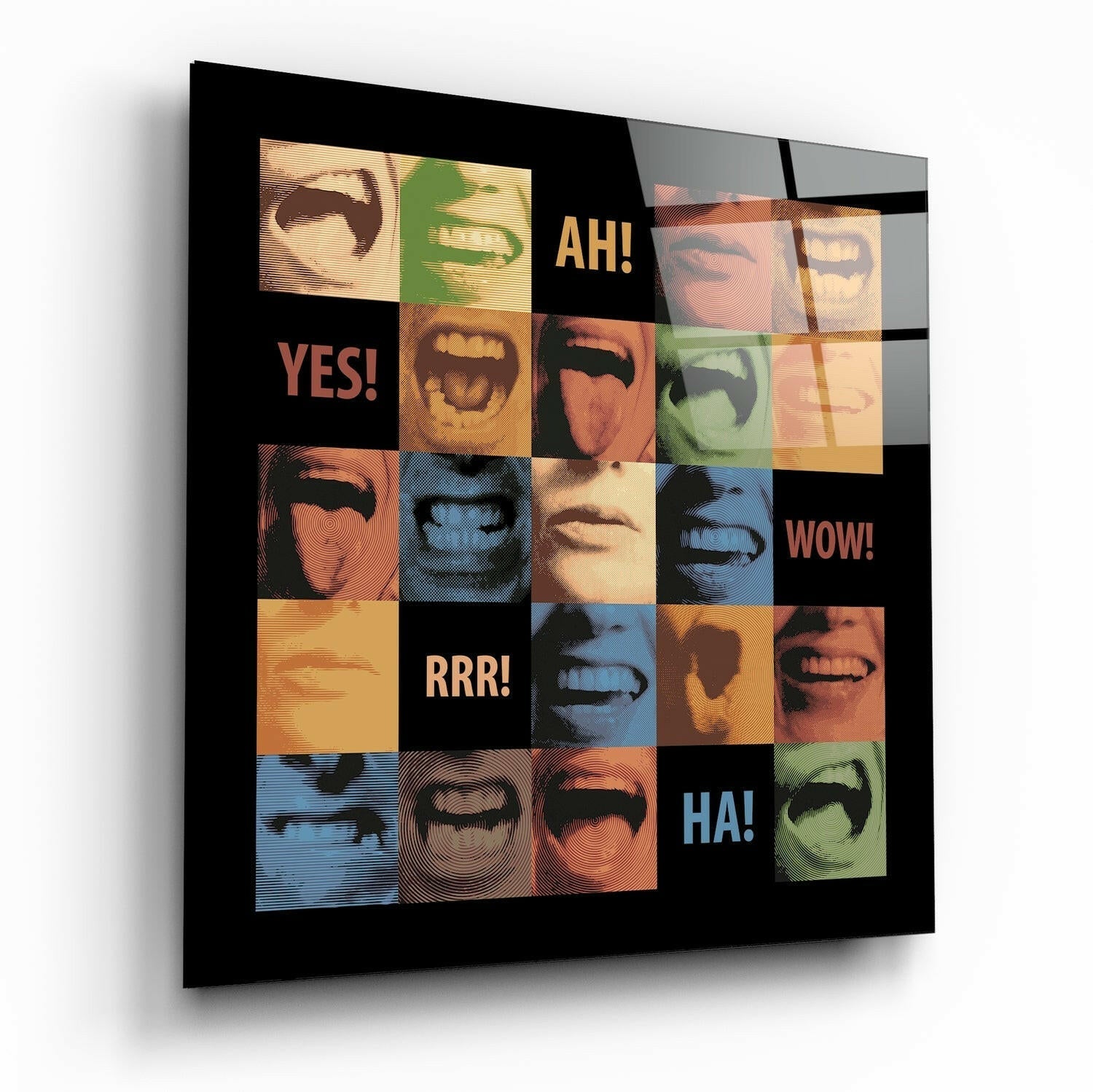 Insigneart USA Insigneart USA Feelings Glass Wall Art