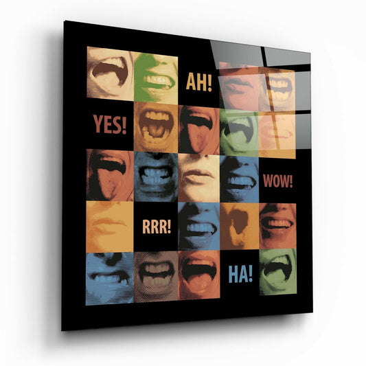 Insigneart USA Insigneart USA Feelings Glass Wall Art
