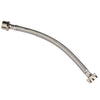 Steam Dryer Installation Kit, Stainless Steel Hose, 6ft Hose with 3/4" FHT 90 Degree Elbow