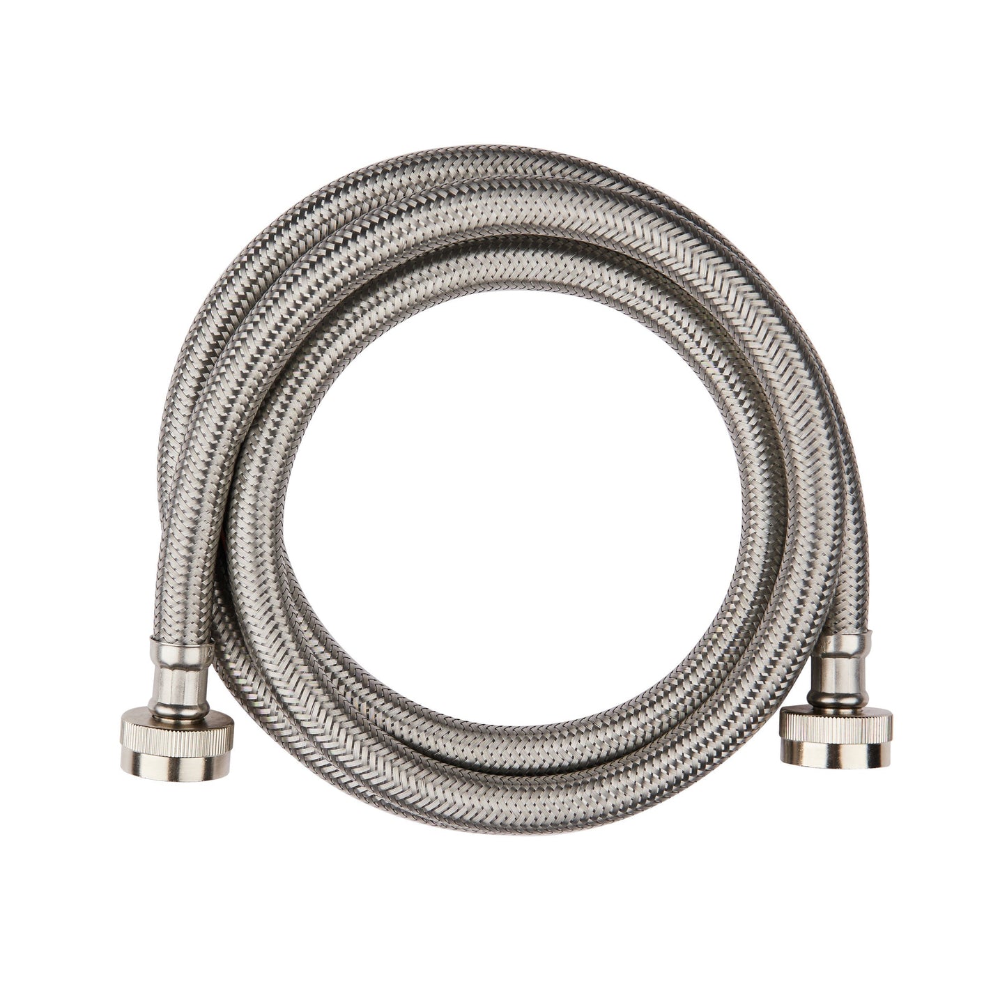10 Pcs 4ft Washing Machine Hose, Stainless Steel, Lead Free