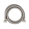 5ft Washing Machine Hose, Stainless Steel
