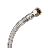 4ft Dishwasher Hose, with 90 Degree FGH Elbow Water Supply Line, Premium Braided Stainless Steel, Lead Free