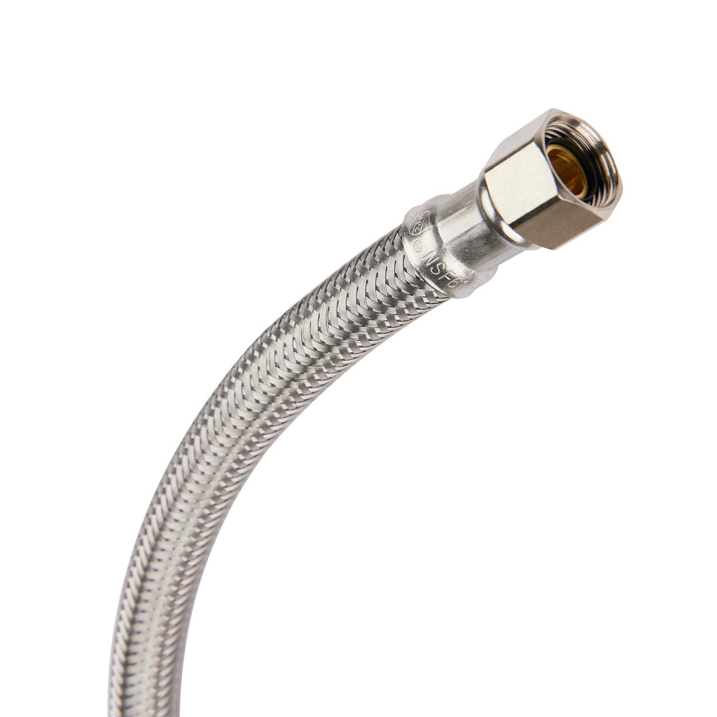 6ft Dishwasher Hose, with 90 Degree FGH Elbow Water Supply Line, Premium Braided Stainless Steel