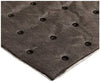 15" x 19" Gray Universal Bonded Heavy Weight Perforated Sorbent Pad | L90902 RatchetStrap.Com