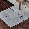 15" x 19" Gray Universal Bonded Heavy Weight Perforated Sorbent Pad | L90902 RatchetStrap.Com