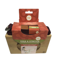 Laser Engraved Bamboo Yoga Block & Strap Combo - Circle Design Jupiter Gear