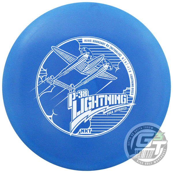 Lightning NXT P-38 #2 Hookshot [Retool] Fairway Driver Golf Disc Gotta Go Gotta Throw