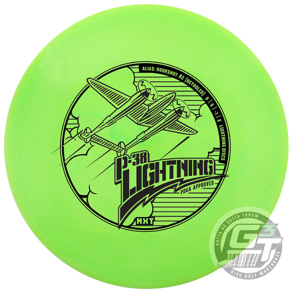 Lightning NXT P-38 #2 Hookshot Fairway Driver Golf Disc Gotta Go Gotta Throw
