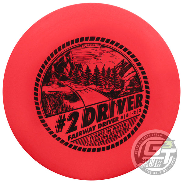 Lightning Sure Grip #2 Driver Fairway Driver Golf Disc Gotta Go Gotta Throw