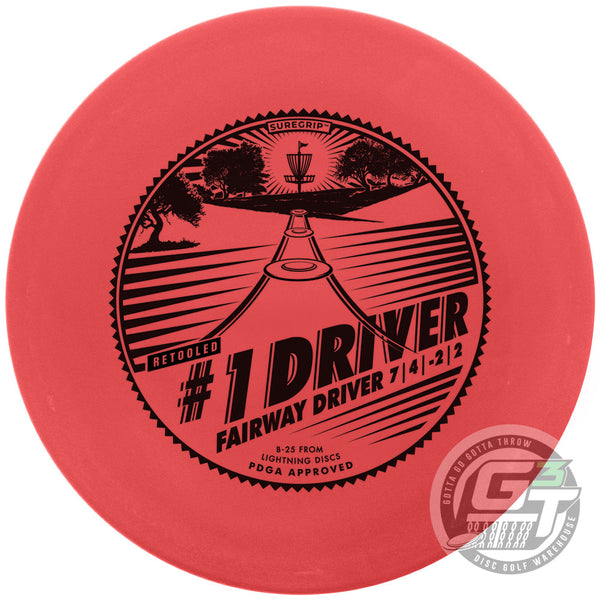 Lightning Sure Grip #1 Driver [Retool] Fairway Driver Golf Disc Gotta Go Gotta Throw