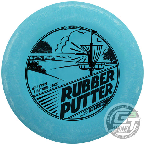 Lightning Sure Grip Rubber Putter Golf Disc Gotta Go Gotta Throw