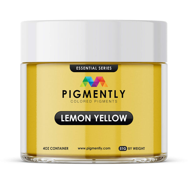 Lemon Yellow Epoxy Powder Pigment UltraClear Epoxy