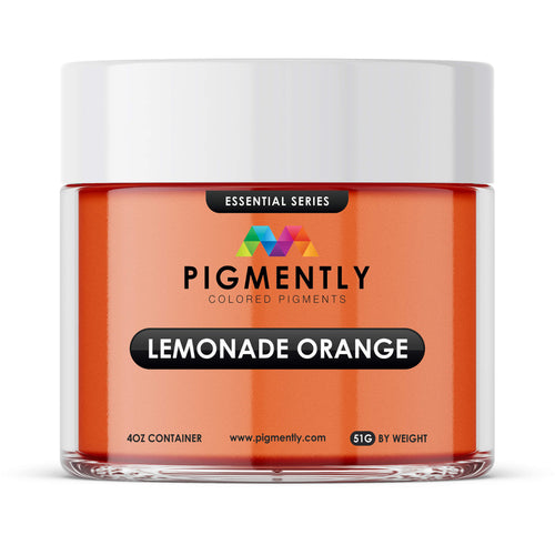 Lemonade Orange Epoxy Powder Pigment UltraClear Epoxy
