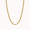 Livia Rope Chain Necklace Caris Jewelry