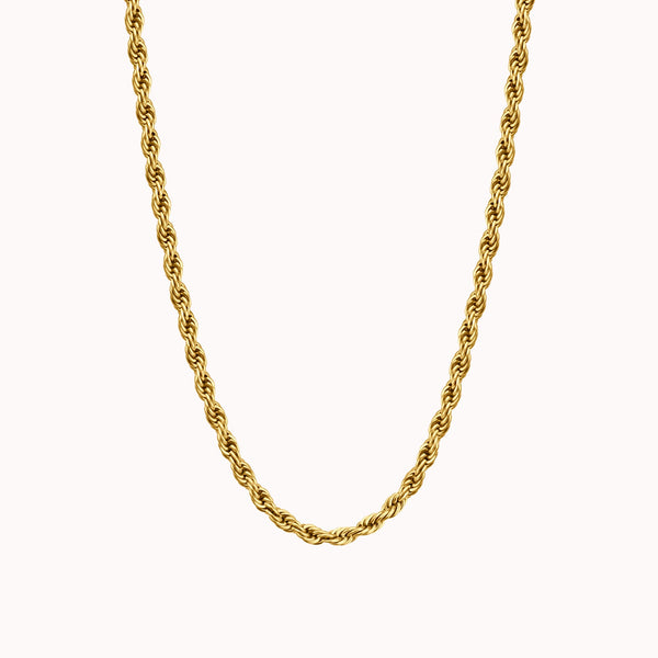 Livia Rope Chain Necklace Caris Jewelry