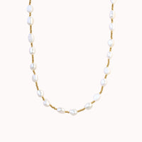Lulu Pearl Necklace Caris Jewelry