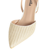 Lynn Slingback Pumps Beige Vaila Shoes