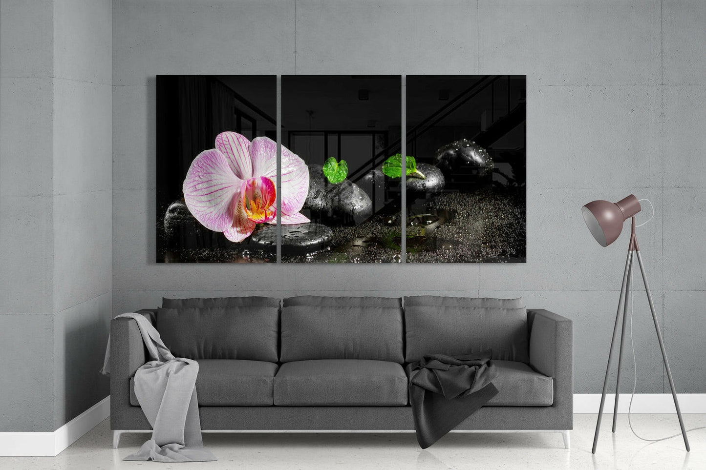 Insigneart USA Insigneart USA Orchid Mega Glass Wall Art