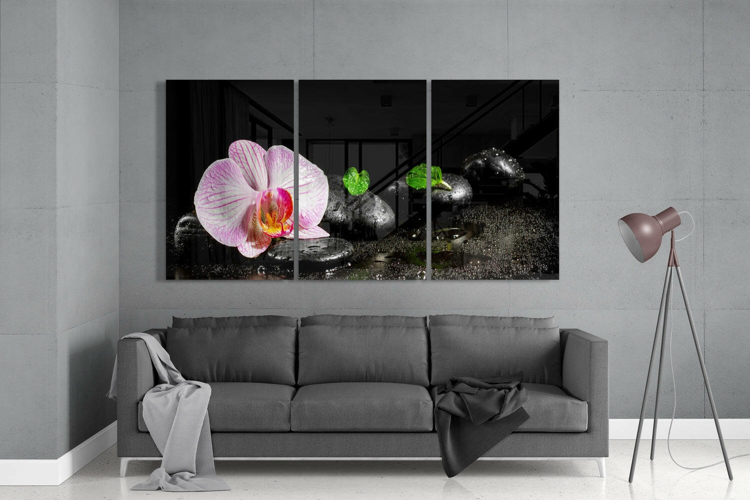 Insigneart USA Insigneart USA Orchid Mega Glass Wall Art