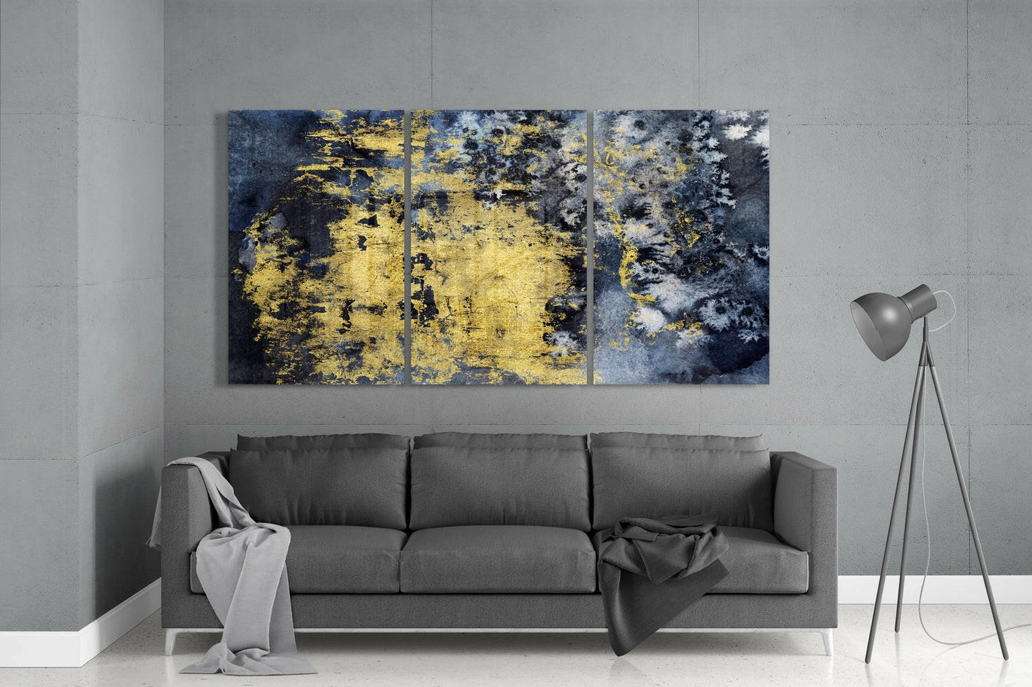 Insigneart USA Insigneart USA Gold Stain Mega Glass Wall Art