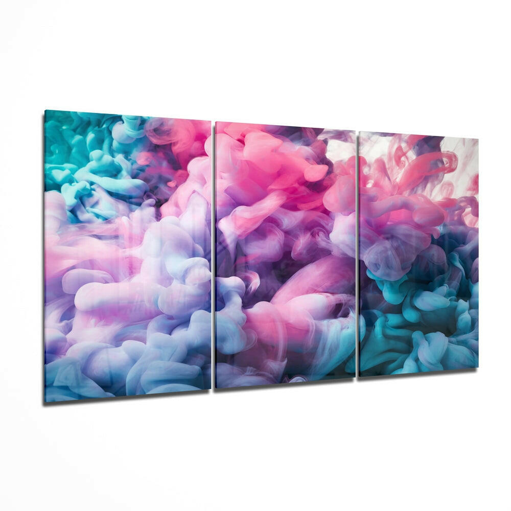Insigneart USA Insigneart USA Pastel Smoke Mega Glass Wall Art
