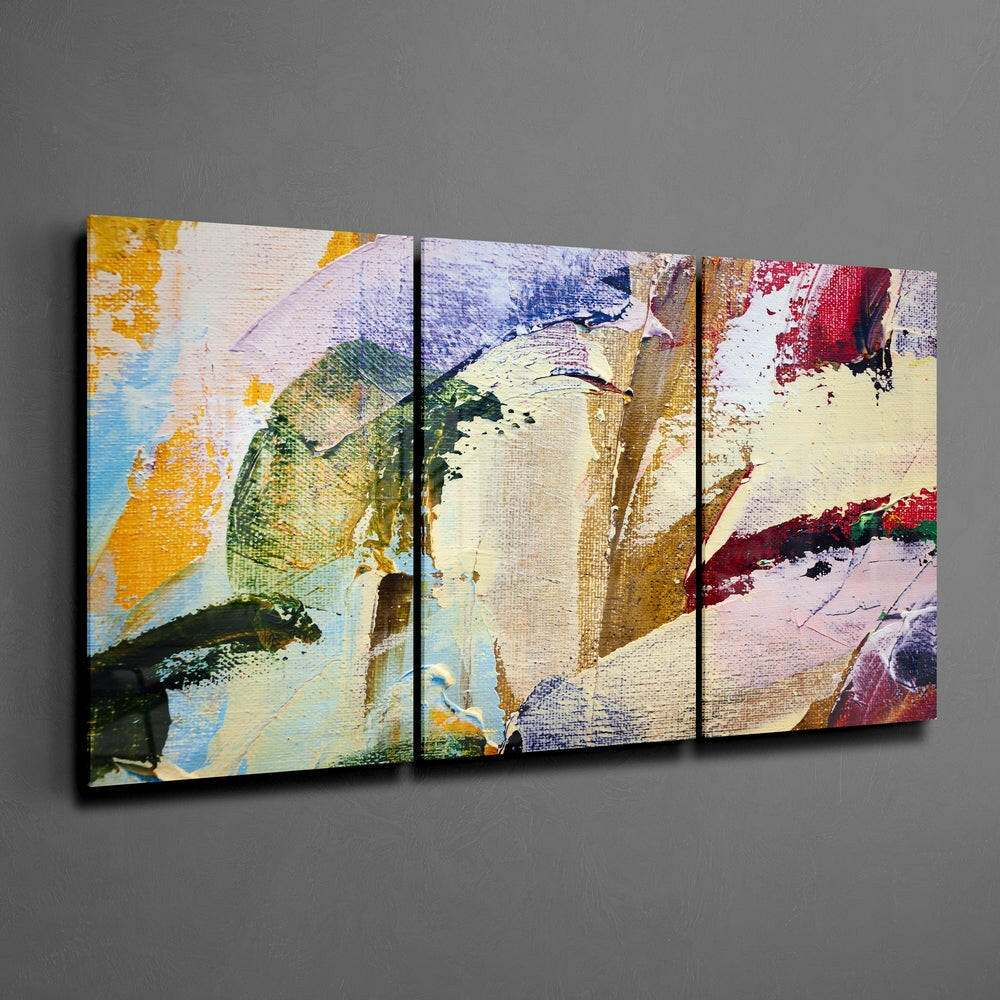 Insigneart USA Insigneart USA Paint Traces Mega Glass Wall Art