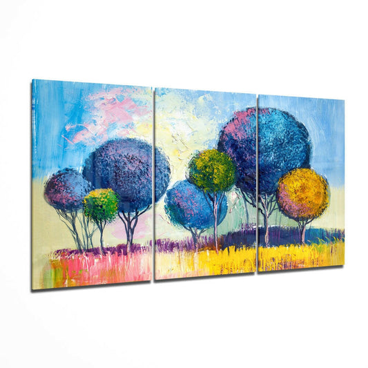 Insigneart USA Insigneart USA Candy Trees Mega Glass Wall Art