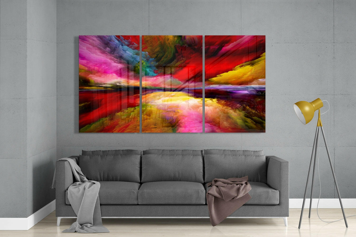 Insigneart USA Insigneart USA Depth of Colors Glass Wall Art