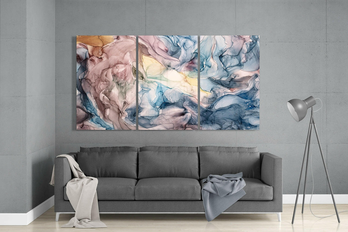 Magic Colors Glass Wall Art Insigneart USA