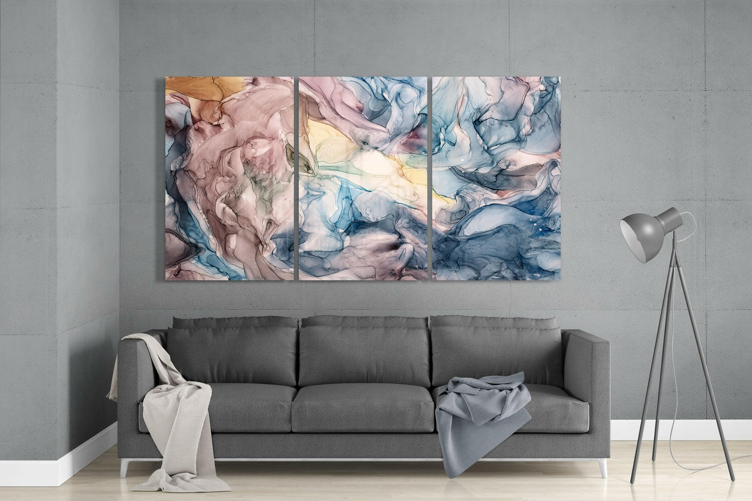 Magic Colors Glass Wall Art Insigneart USA