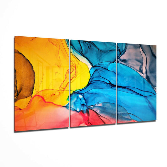 Magic Colors Glass Wall Art Insigneart USA