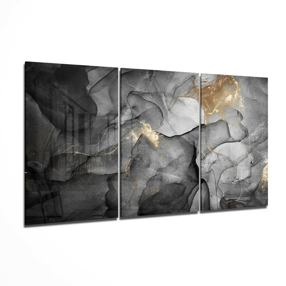 Insigneart USA Insigneart USA Noble Gray Glass Wall Art