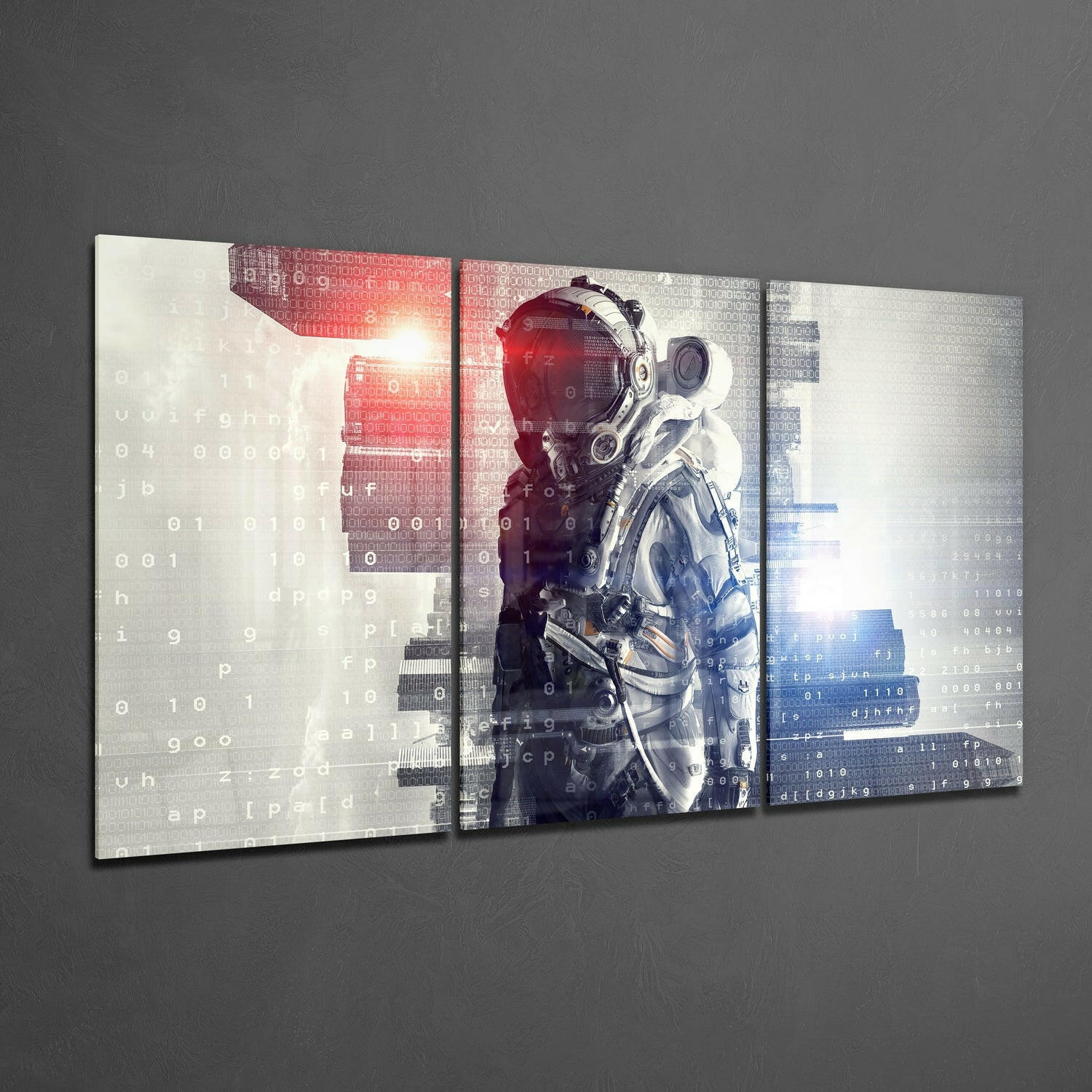Insigneart USA Insigneart USA Astronaut Glass Wall Art
