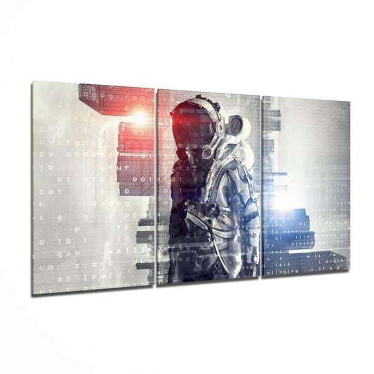Insigneart USA Insigneart USA Astronaut Glass Wall Art