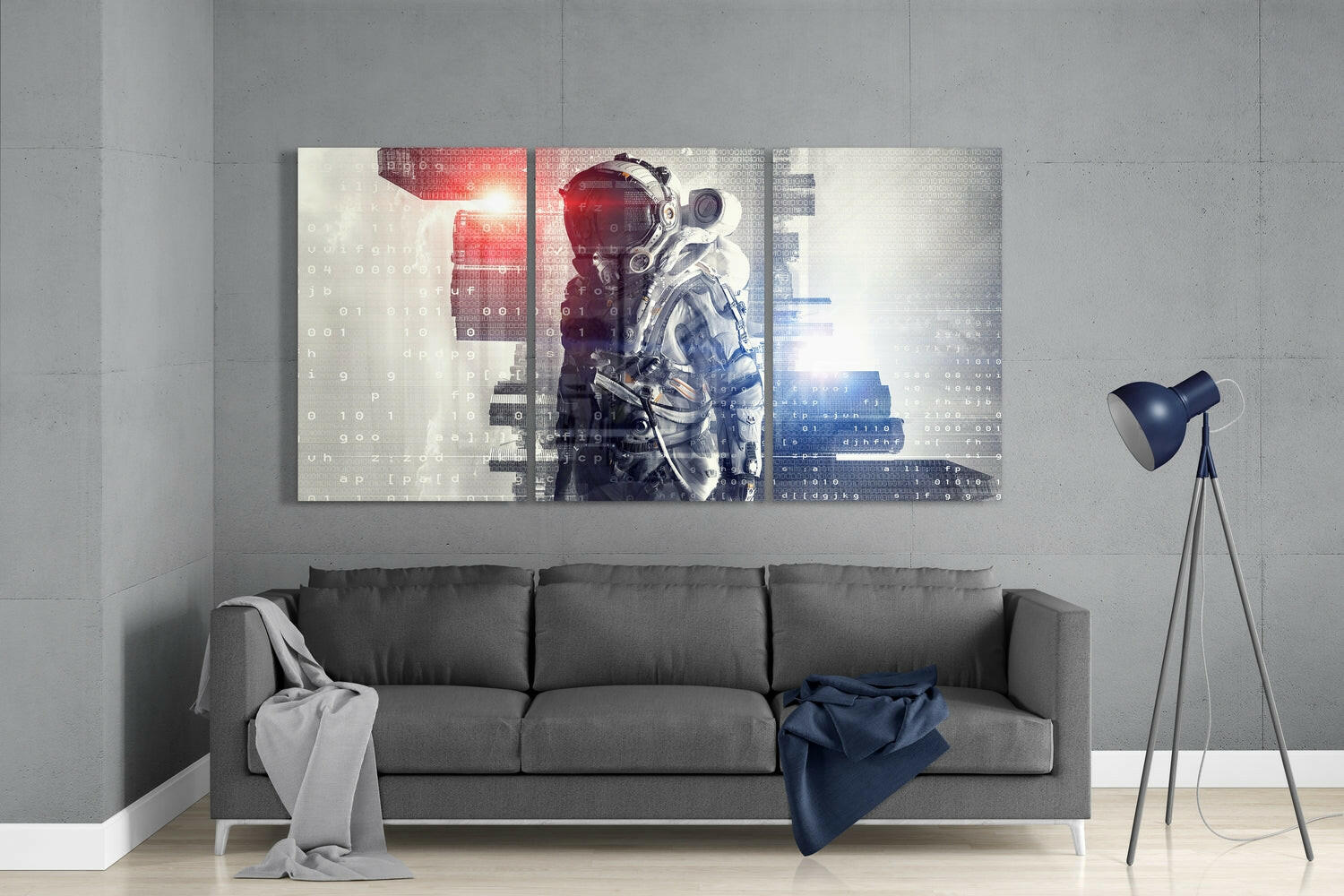 Insigneart USA Insigneart USA Astronaut Glass Wall Art