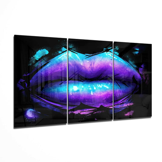 Insigneart USA Insigneart USA Lips Glass Wall Art