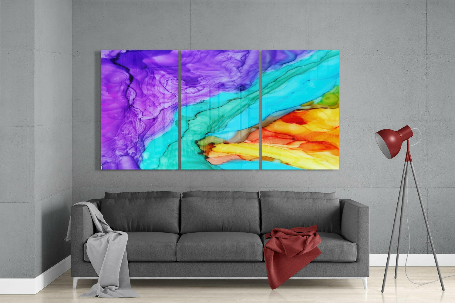 Insigneart USA Insigneart USA Colors Glass Wall Art
