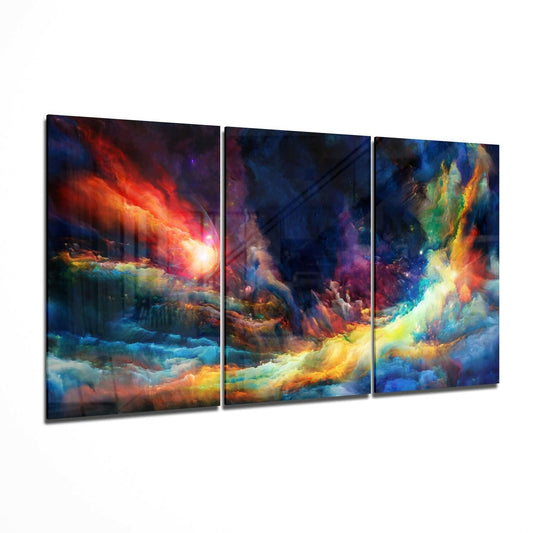 Insigneart USA Insigneart USA Colors of Space Glass Wall Art