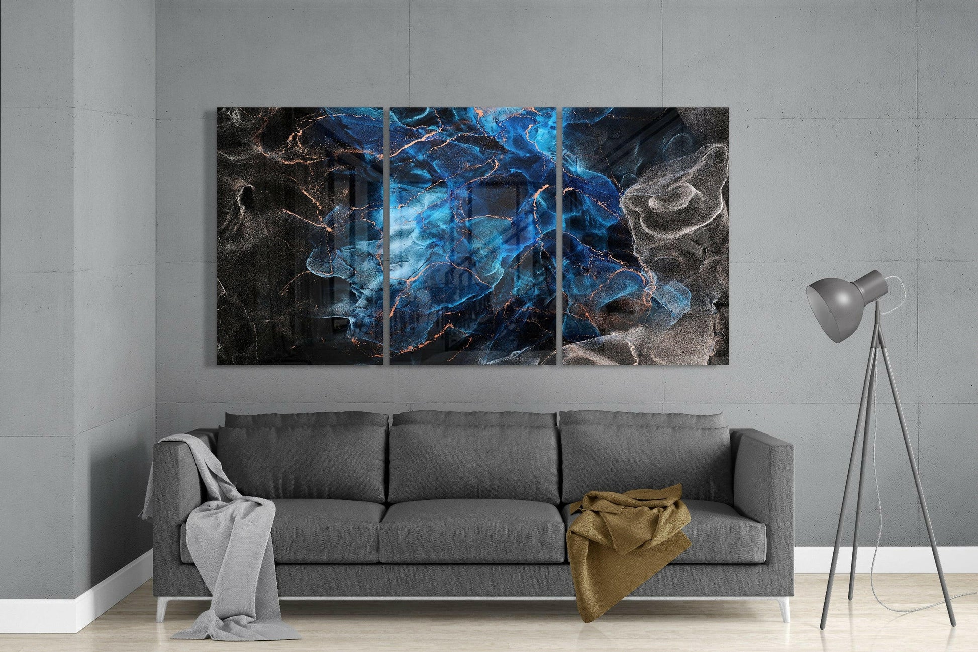Insigneart USA Insigneart USA Dance Of Blue Glass Art