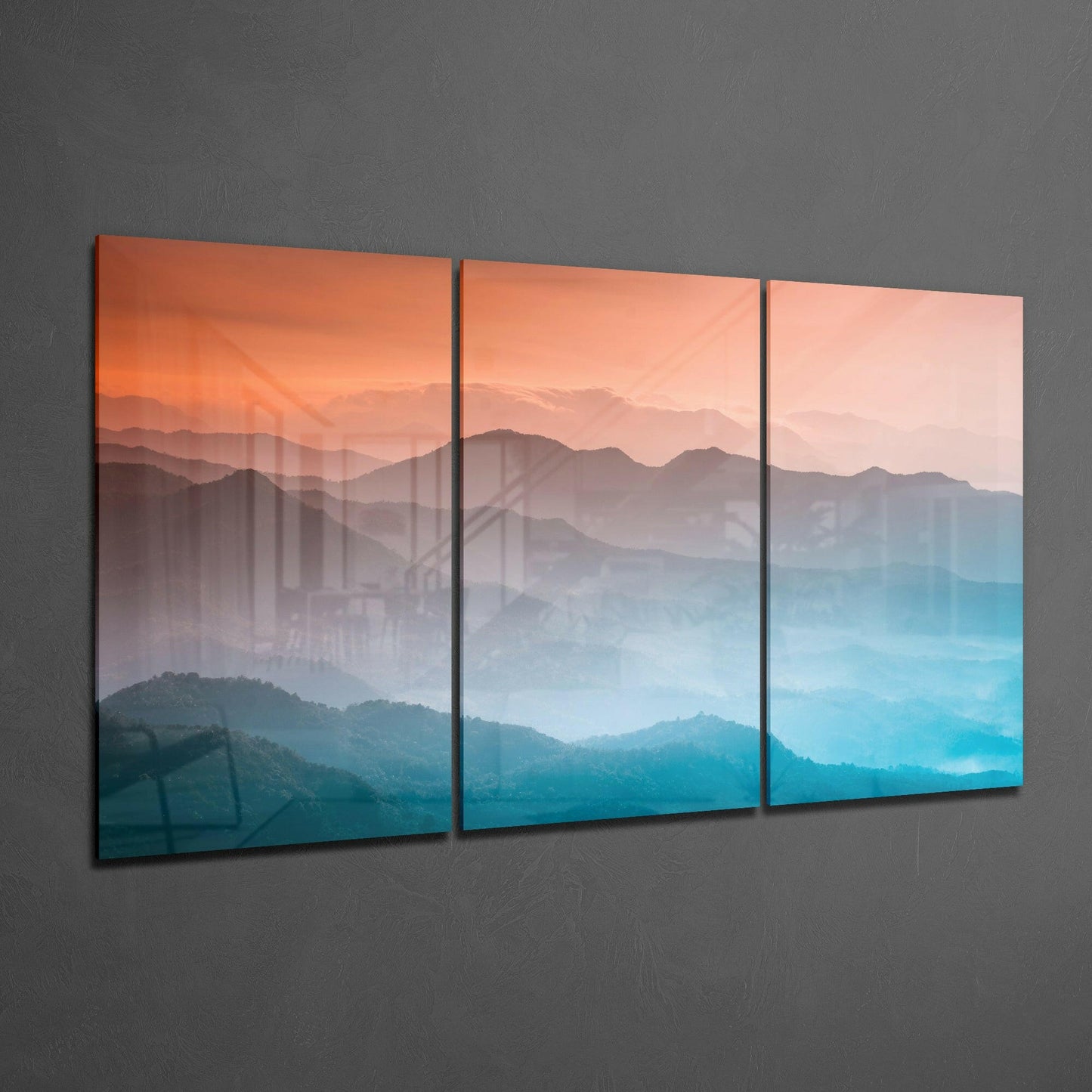 Insigneart USA Insigneart USA Mountains Glass Art