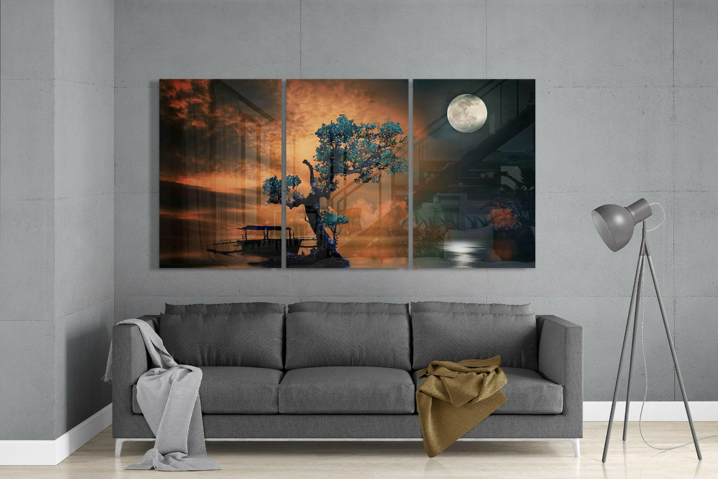 Insigneart USA Insigneart USA Bonsai Mega Glass Wall Art