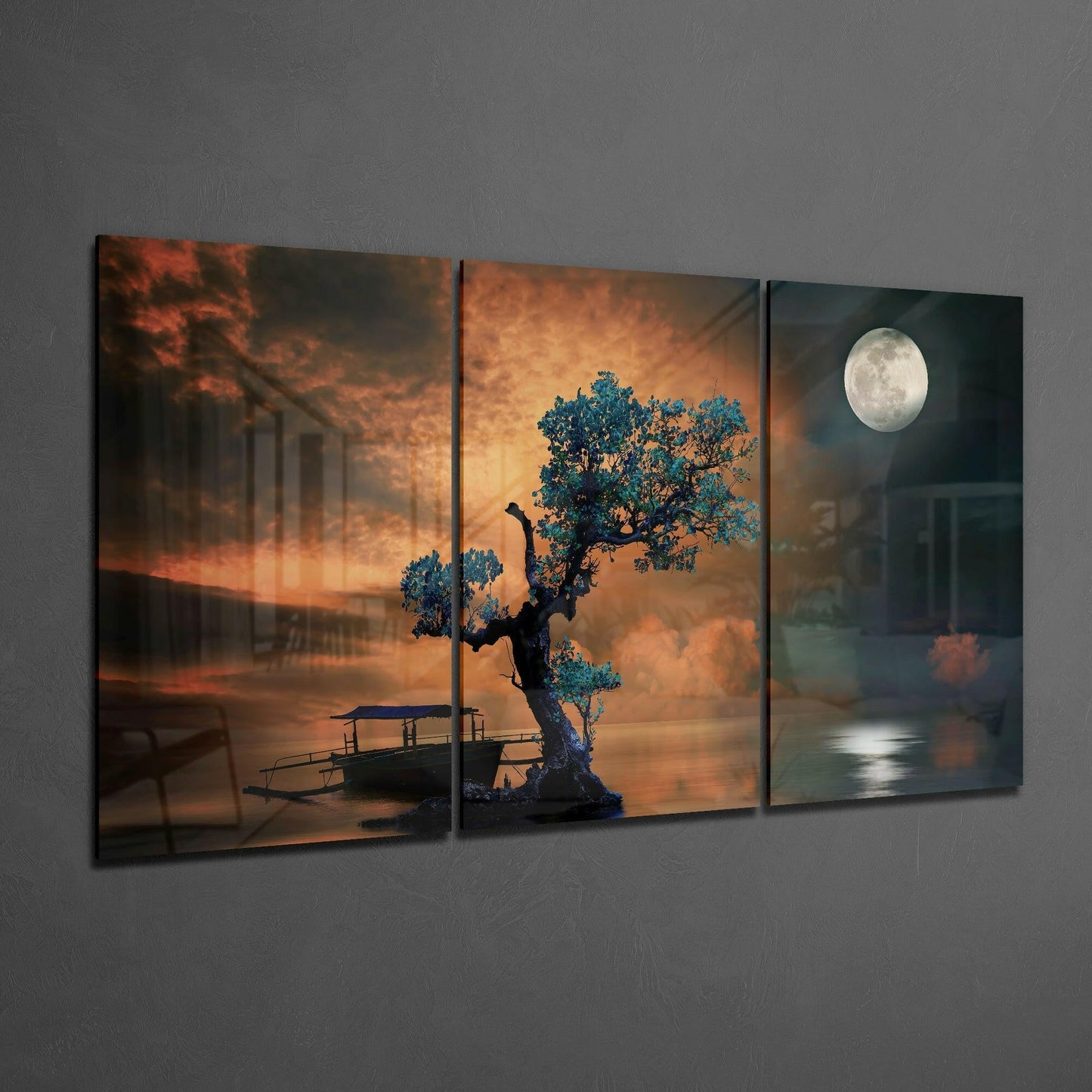 Insigneart USA Insigneart USA Bonsai Mega Glass Wall Art