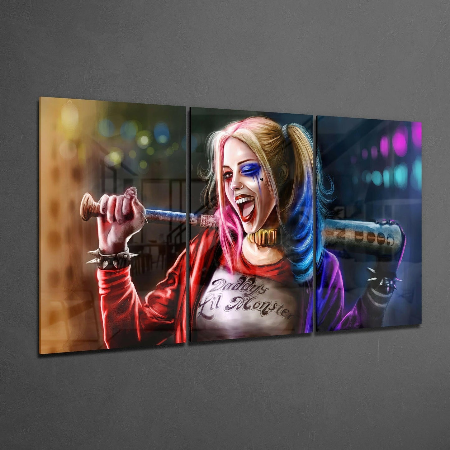 Insigneart USA Insigneart USA Harley Quinn Glass Art