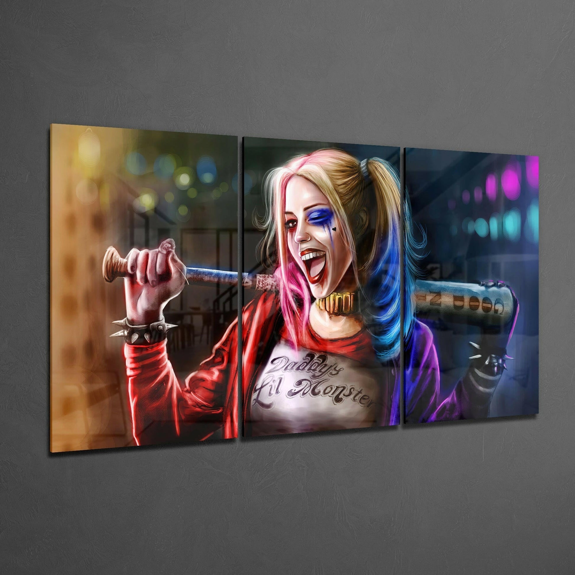 Insigneart USA Insigneart USA Harley Quinn Glass Art