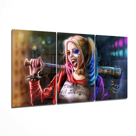 Insigneart USA Insigneart USA Harley Quinn Glass Art