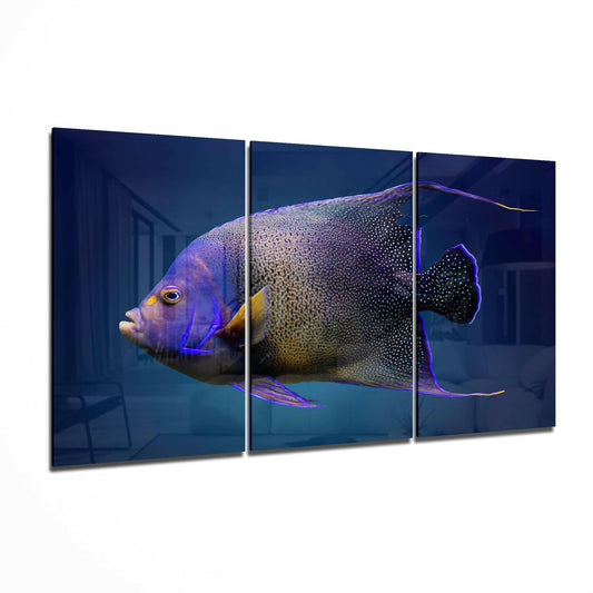 Insigneart USA Insigneart USA Queen Angel Fish Glass Art