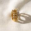 Daphne Baguette Tennis Ring Caris Jewelry